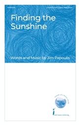 Finding the Sunshine Unison/Two-Part choral sheet music cover